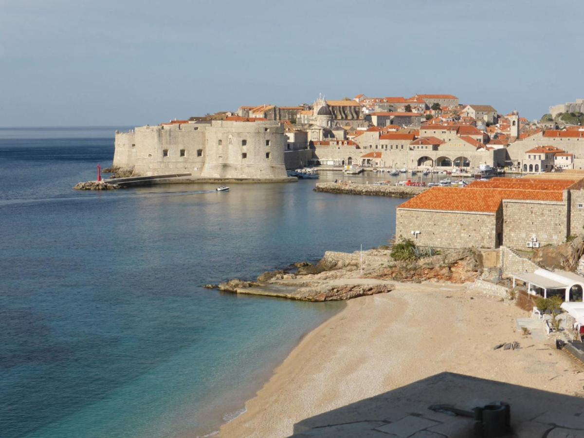 Luxury Beachfront Apartment Banje Dubrovnik Eksteriør bilde